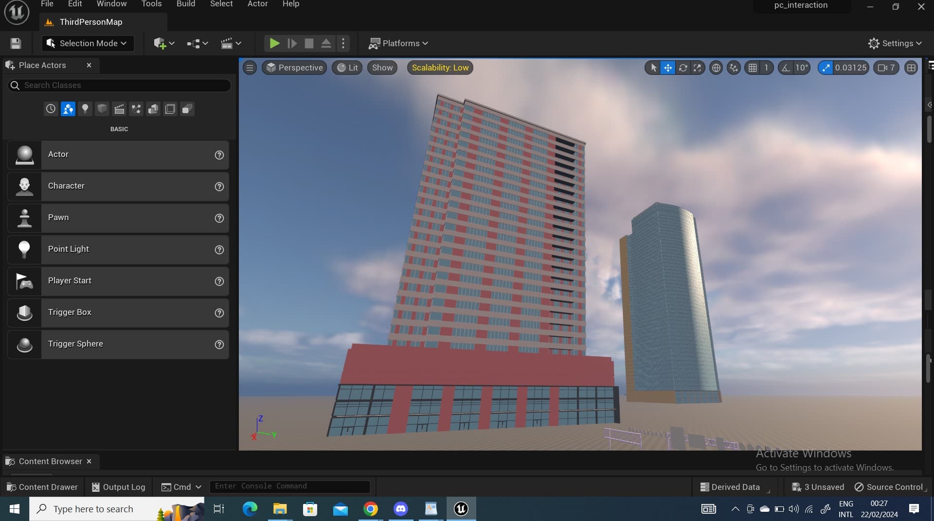 UE5 Skyscraper